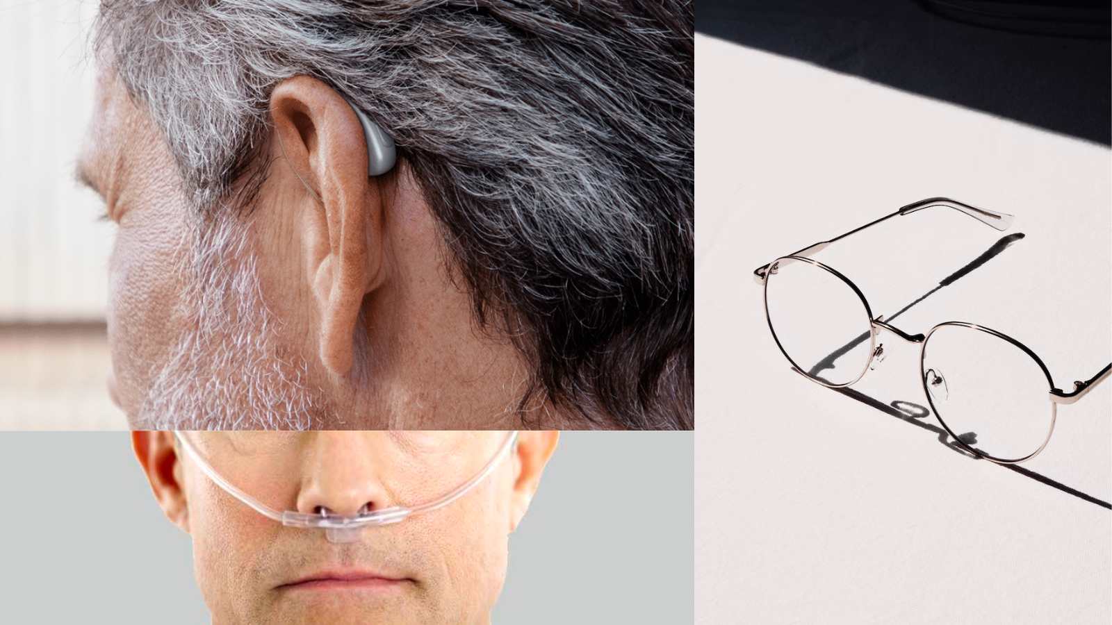 Hearing Aids With Glasses or Oxygen Tubes Making It Work